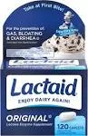 Lactaid Original Strength Lactase Enzyme Supplement Caplets