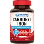 Surebounty Carbonyl Iron - High Absorption, Gentle On Stomach, Once Daily - 60 Tabs