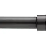 Umbra Cappa Curtain Rod, Includes 2 Matching Finials, Brackets & Hardware, 36 to 72-Inches