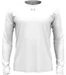 Under Armour UA Team Tech Long Sleeve Shirt - White / S