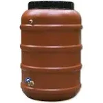 58 gal. Rain Barrel Upcycled DIY Kit used Food Grade Barrel