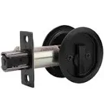 Privacy Pocket Door Lock Black