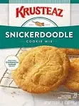 Krusteaz Snickerdoodle Cookie Mix, 17.5-Ounce Boxes Cinnamon Sugar Packet (Pack of 3)