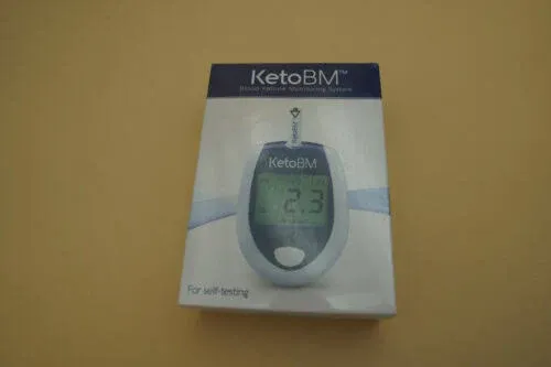 KetoBM Ketone Blood Meter Kit - Complete Monitoring System for Ketogenic Diet and Ketosis Testing