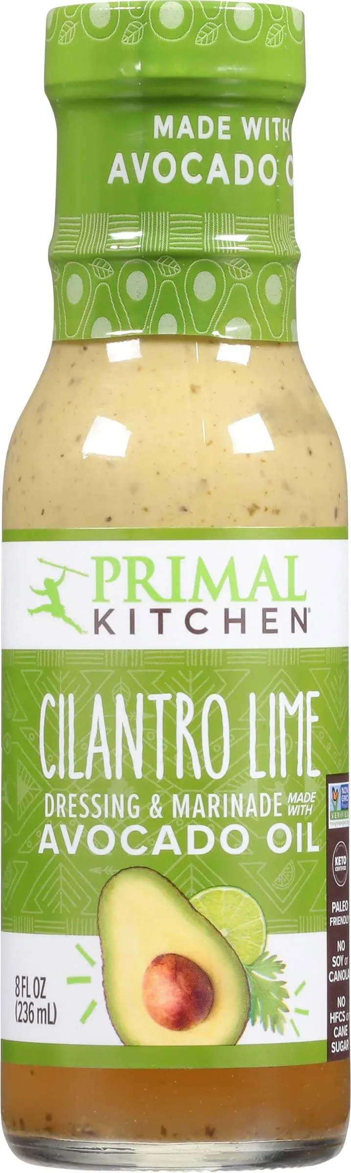 Primal Kitchen Cilantro Lime Dressing Made with Avocado Oil