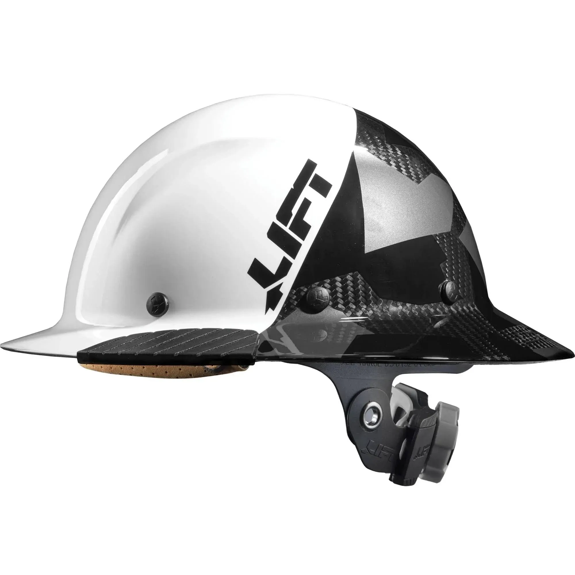 Lift Safety DAX Carbon Fiber Full Brim Hard Hat