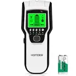 Stud Finder Wall Scanner 5 in 1 Upgraded Electronic Wall Scanner with Battery for Wood Metal and AC Wire Detection,HD LCD Display and Audio Alarm