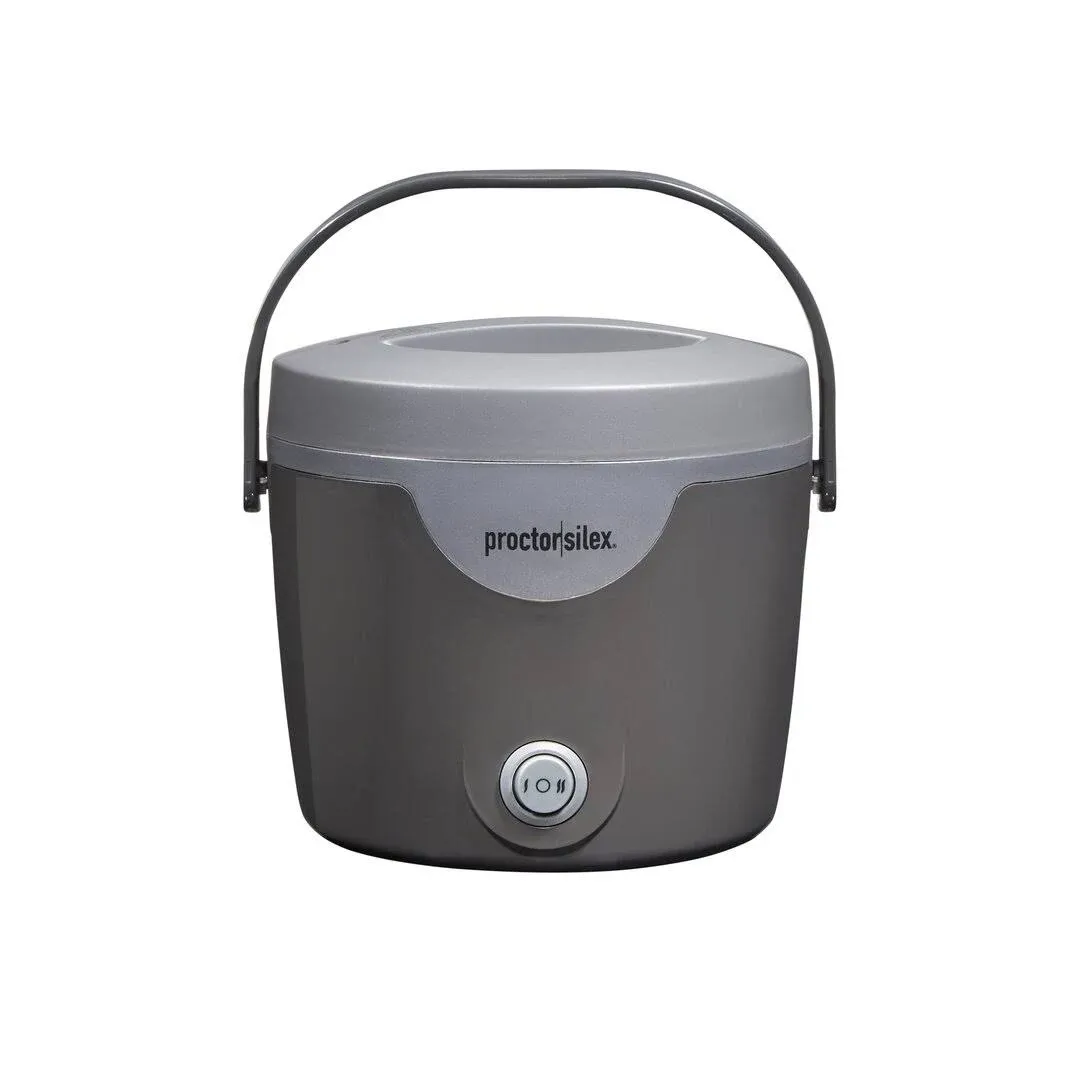 Proctor Silex Portable Electric Lunch Box Food Heater Meal Warmer 20 oz Black