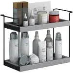 2- Tier Bathroom Counter Organizer, Standing Vanity Counter Rack, Countertop ...