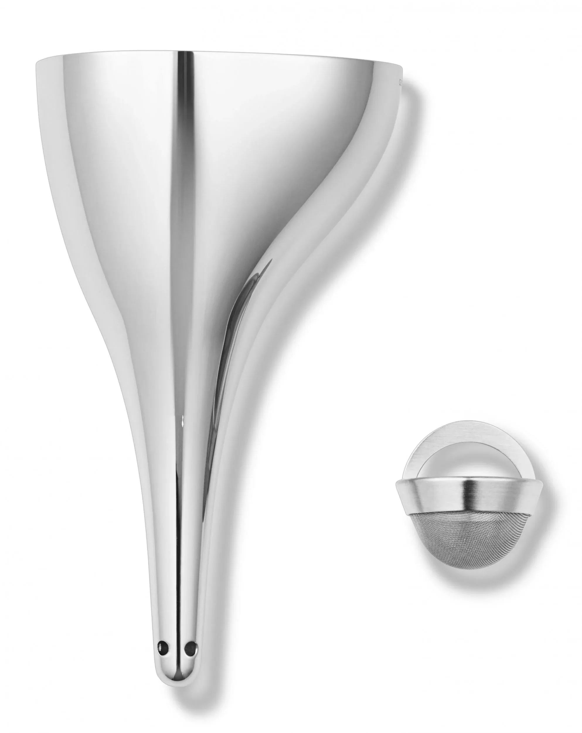 Georg Jensen Sky Wine Decanter Aerating Funnel with Filter