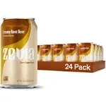 Zevia Zero Calorie Soda, Creamy Root Beer, 12 Ounce Cans (Pack of 24)