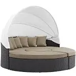 Modway Quest Canopy Outdoor Patio Daybed