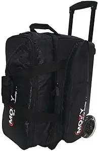 Moxy Blade Premium Double Roller Bowling Bag- Black