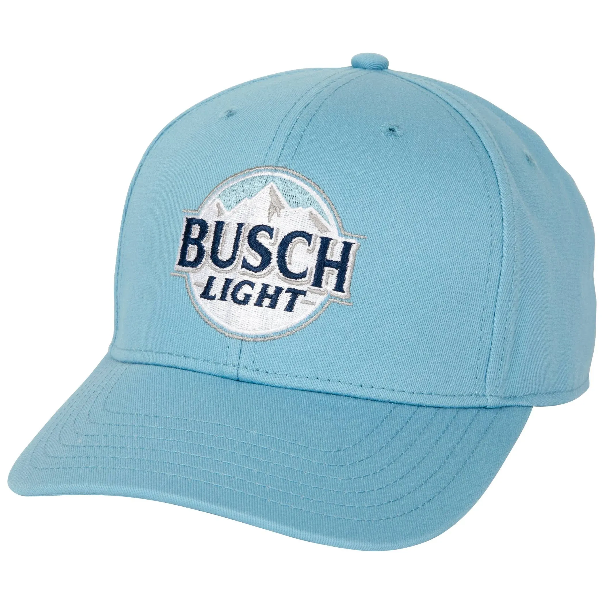 Busch Light Baby Blue Snapback Cap