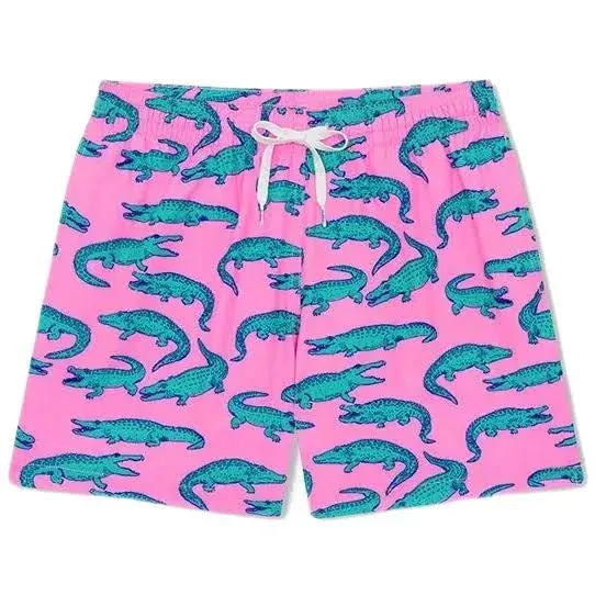 Men's Chubbies The Glades 5.5" Stretch Swim Trunks - Pink