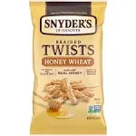 Snyders Of Hanover Pretzels, Braided Twists, Honey Wheat - 12 oz