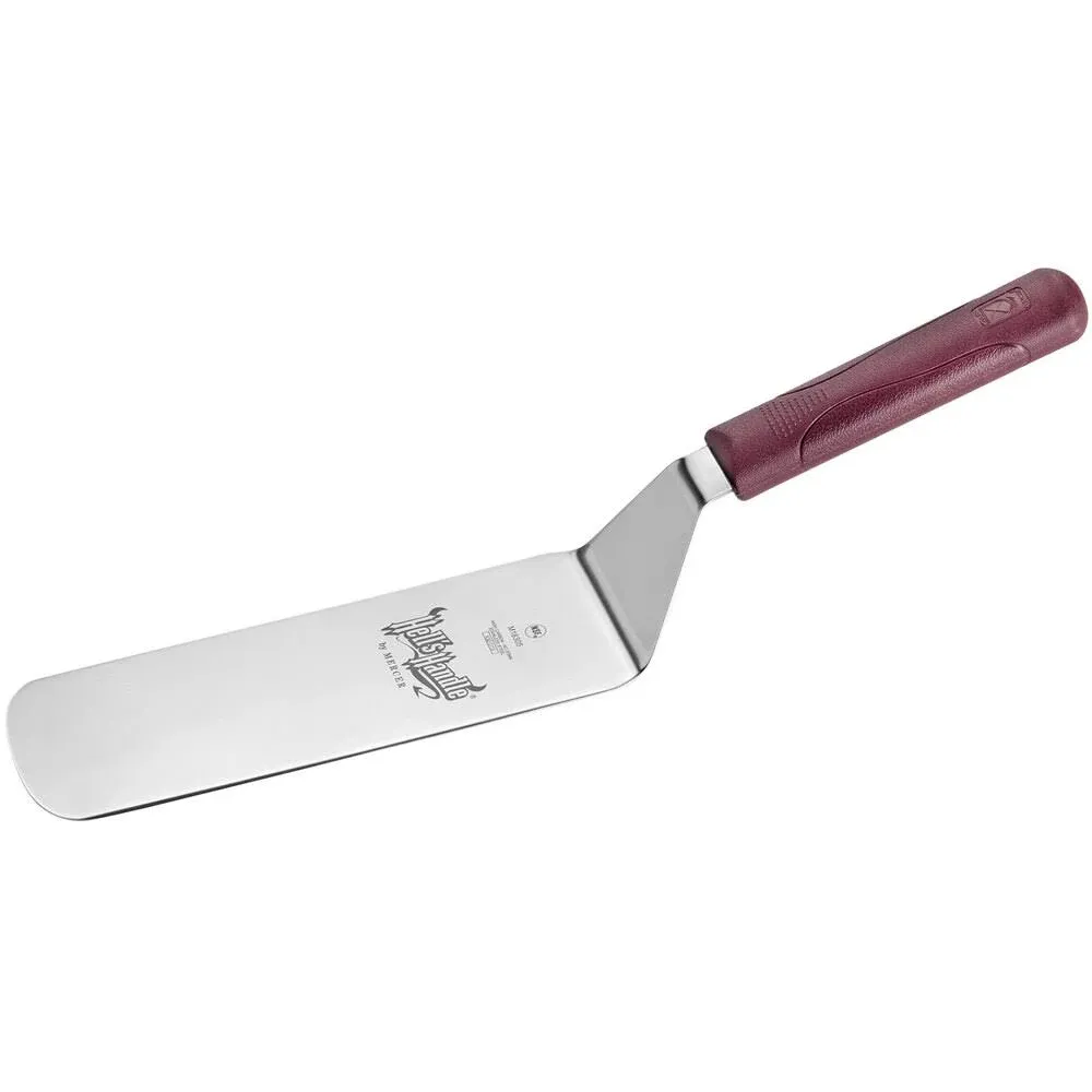 Mercer Culinary Hell's Handle High Heat 8" x 3" Solid Beveled Edge Turner M18305