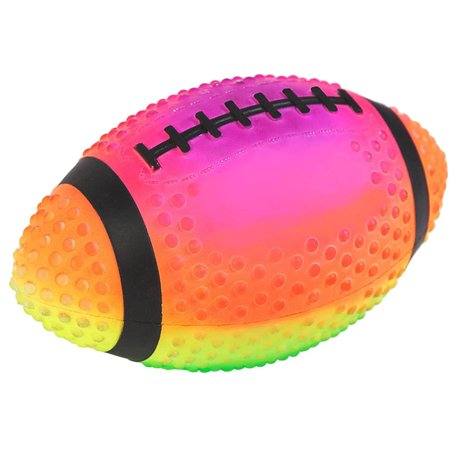 Regent Practice Football Neon Colored 9inch Spiked for Gripping Control Made of ...