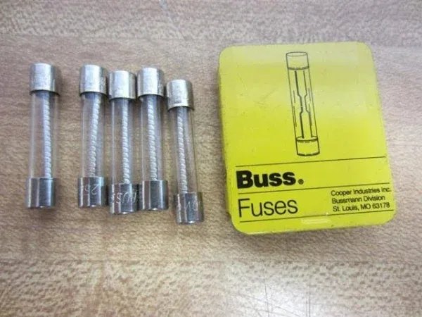 Bussmann MDL-3 Buss Fuse 3A 250V MDL3 (Pack of 5) by Bussmann