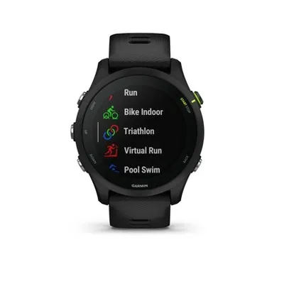 Garmin 010-02641-20 Forerunner® 255 Music, GPS Running Smartwatch with Music, Advanced Insights, Long-Lasting Battery, Black