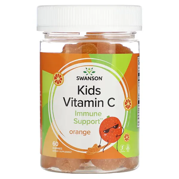 Swanson Kids 60 Orange Gummies