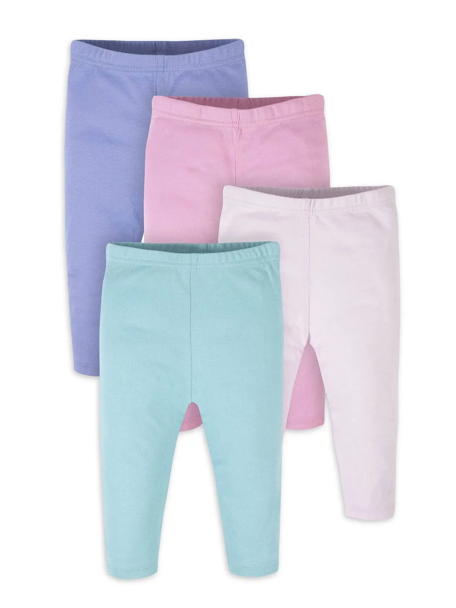 Onesies Brand Baby Girls' Pants - Pastel - 0-3 Months - 4-Pack