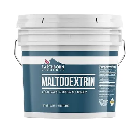 Earthborn Elements Maltodextrin (1 Gallon) Water Soluble, Complex Carbohydrate ...