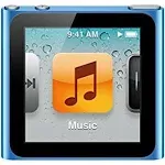 Apple iPod Nano 6th Generation 8GB Blue-Like New , No Retail Packaging