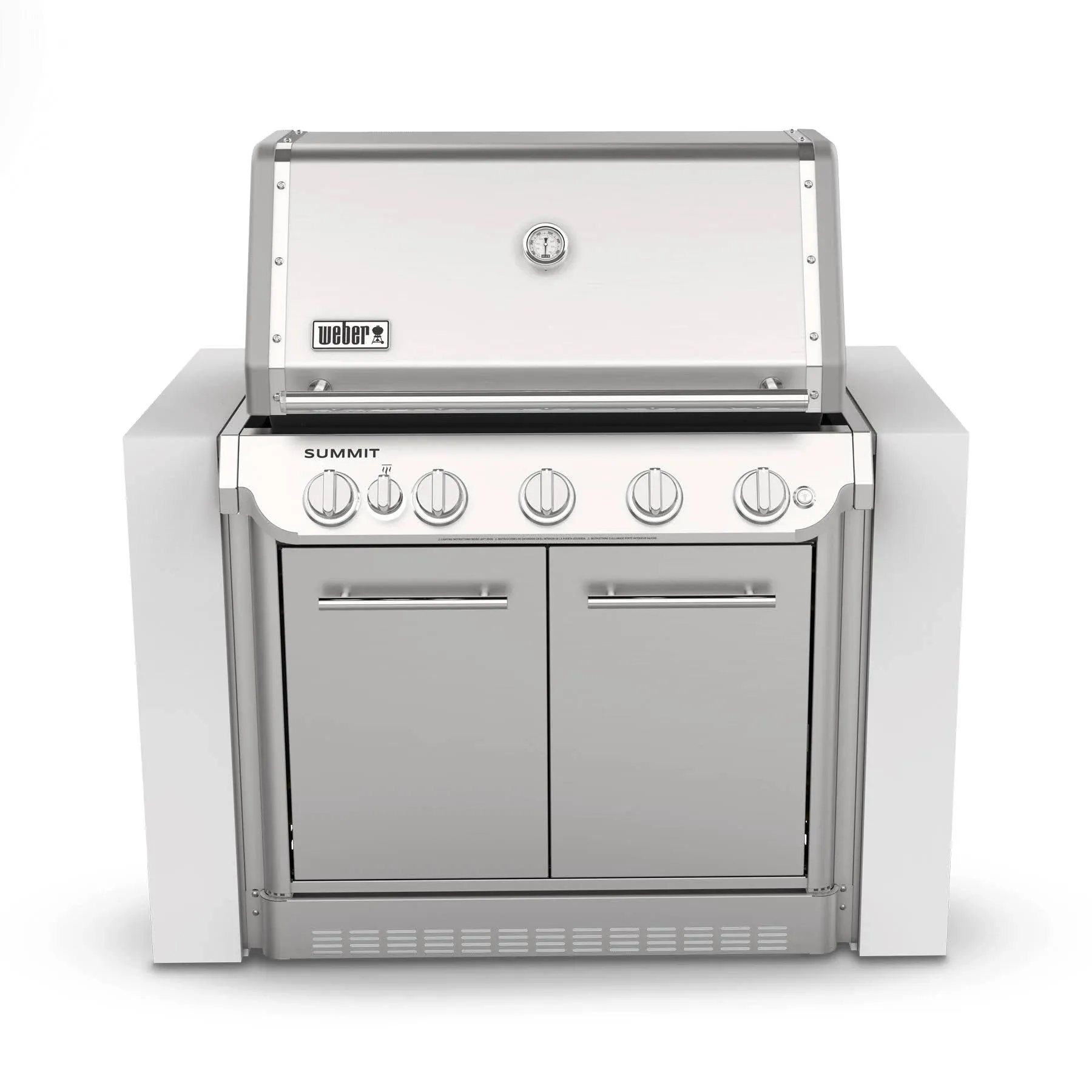 Weber Summit SB38 S Built-in Natural Gas Grill - Stainless Steel