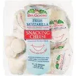 Belgioioso Snacking Cheese, Fresh Mozzarella - 6 pack, 1 oz packages