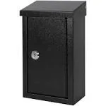 Wall-Mounted Key Drop Lock Box Automotive with Key Lock, Metal Mailbox Indoor