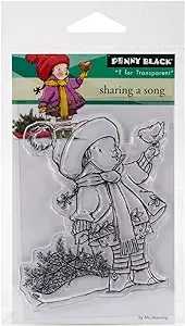 Penny Black Clear Stamps - Sharing A Song