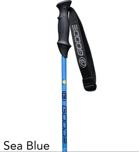 Goode Carbon Neutral Ski Pole - Skiing 120cm/48in / Sea Blue