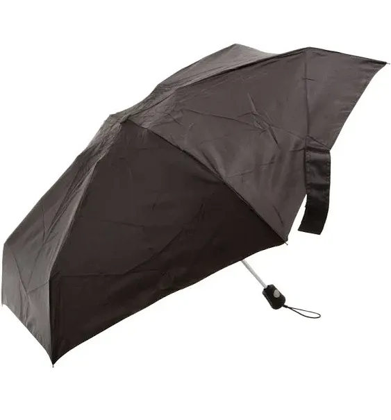 Travel Aoc Umbrella In Black