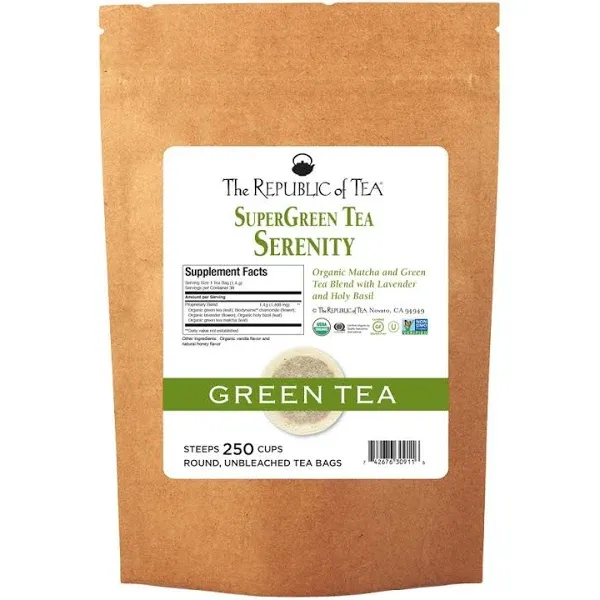 The Republic of Tea Serenity Supergreen Tea