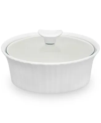 Corningware 2.5 Qt Round Casserole with Glass Cover