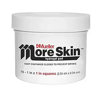 Mueller More Skin Hydrogel Dressing, Non-medicated, Non-Sterile 12" x 12" Sheet