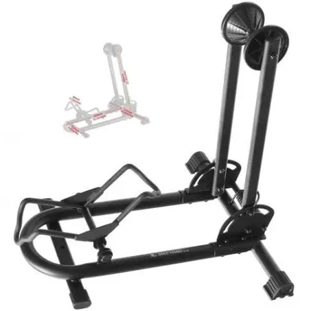 BIKEHAND Bicycle Floor Type Parking Rack Stand - for Mountain and Road Bike ...