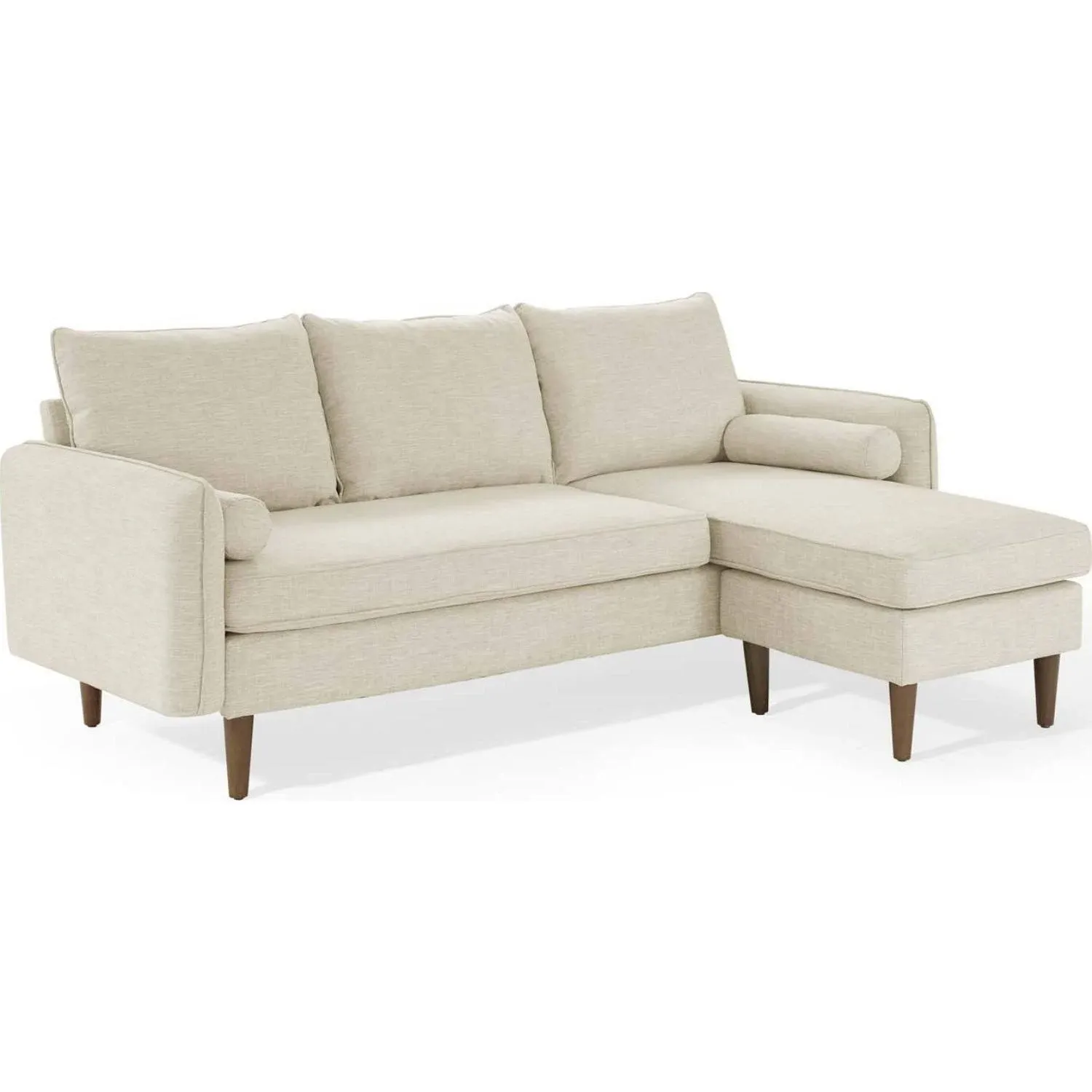 Modway Revive Upholstered Right or Left Sectional Sofa - Beige