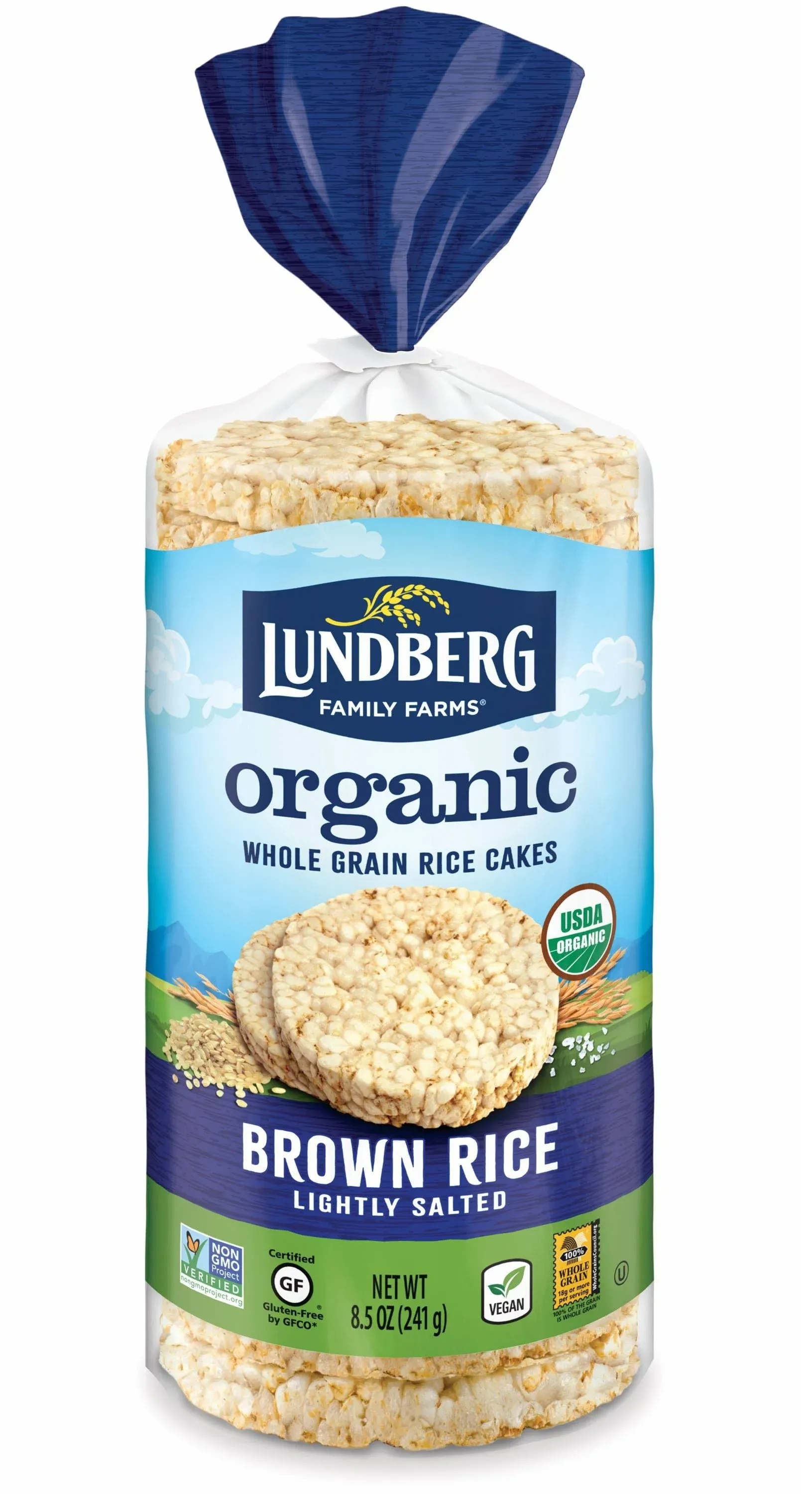 lundberg Family Farms Organic Wild Rice Cakes