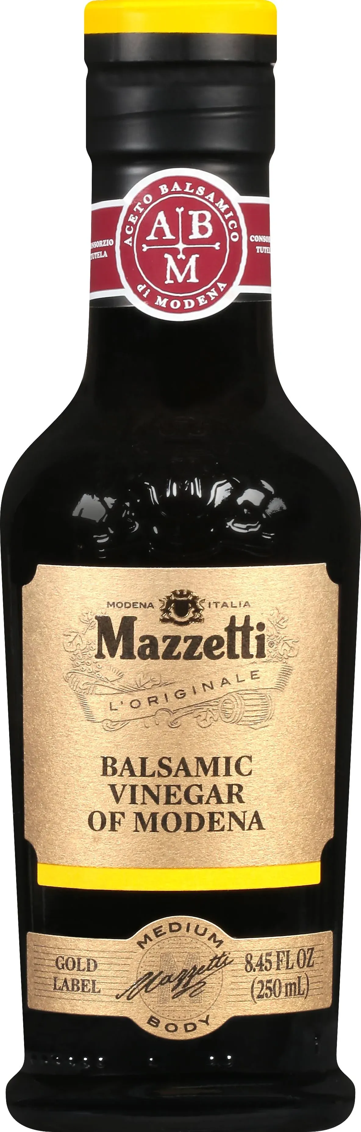 MAZZETTI: Gold Label Balsamic Vinegar Of Modena, 8.45 oz