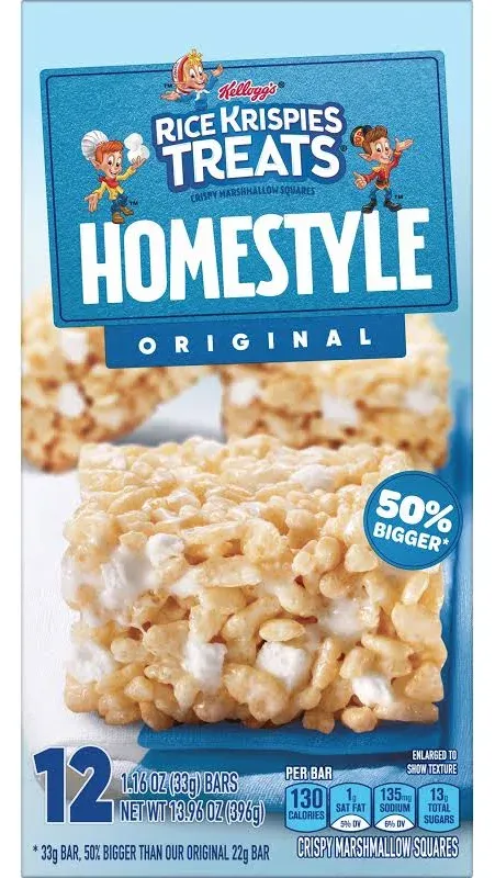 Rice Krispies Homestyle Original Treats