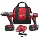 Milwaukee 2697-22CT M18 Cordless Lithium-Ion 2-Tool Combo Kit