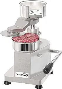 4 in. Heavy-Duty Hamburger Patty Molding Press with Handle, CHM-4.