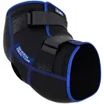 Shock Doctor Ice Recovery Elbow Compression Wrap, L/XL, Black