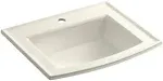 Fregadero de lava autobordante Kohler Archer 8" centros - blanco - R2356-8-0 - NUEVO EN CAJA-