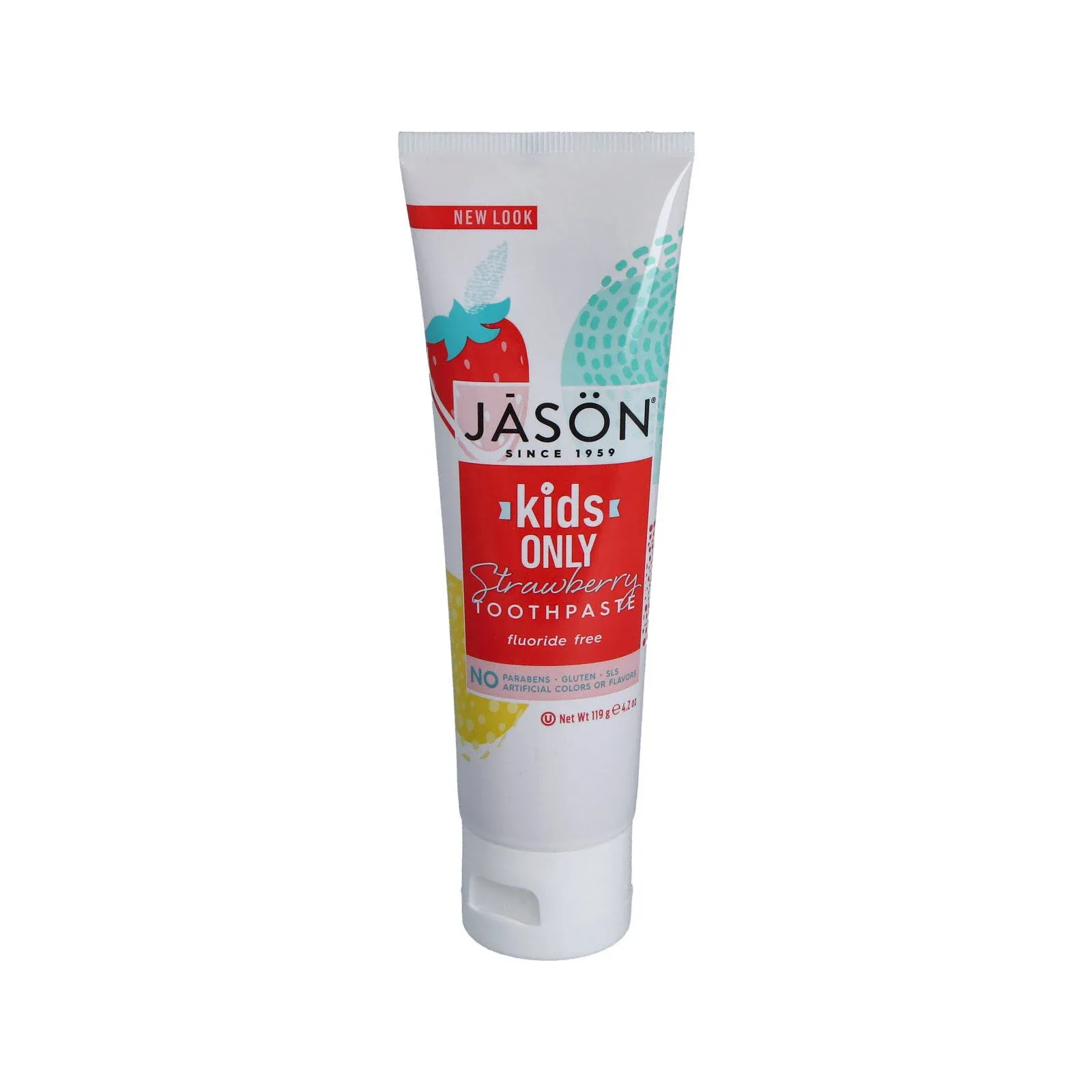 Jason Kids Only! Toothpaste, Strawberry - 4.2 oz tube