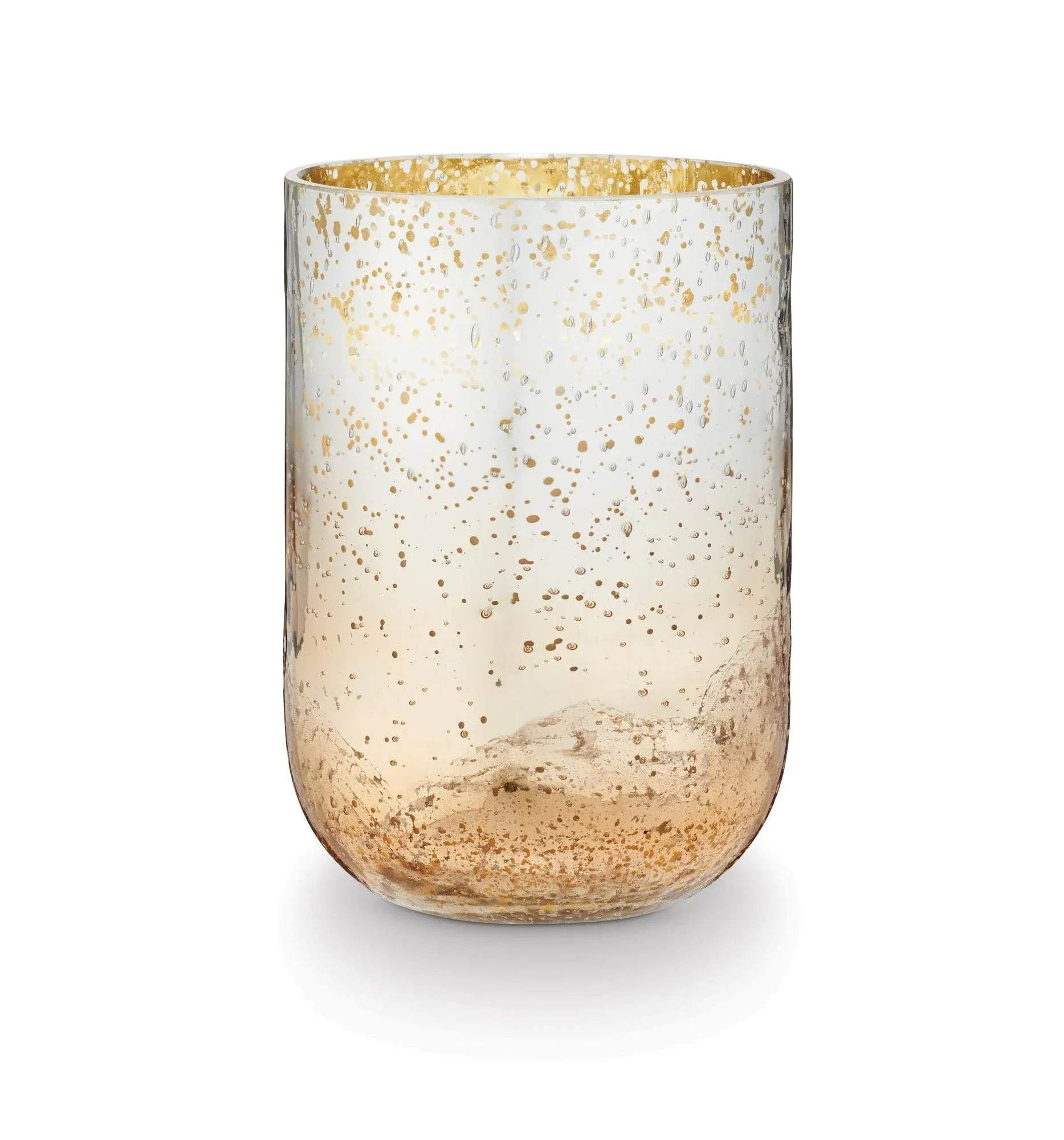 ILLUME Noble Holiday Balsam & Cedar Small Crackle Glass Candle