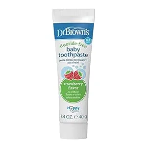 Dr. Brown's Baby Toothpaste Strawberry Flavor