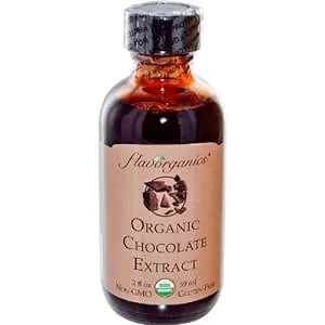 Flavorganics Organic Chocolate Extract, 2 Ounce Bottle